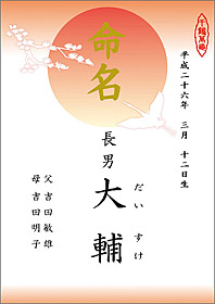 命名レイアウト