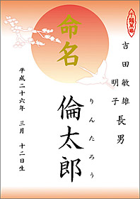 命名レイアウト