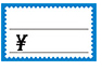 円マーク付きショーカード