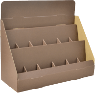 卓上什器POP用スタンド付き