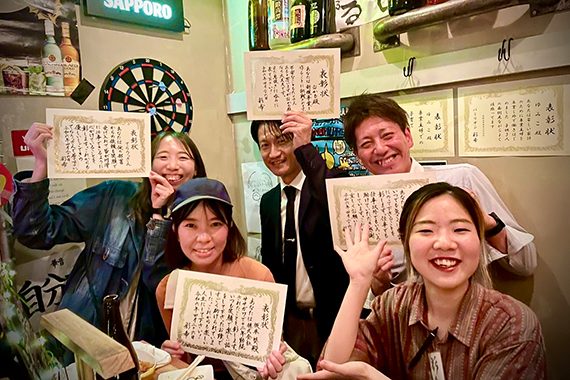 バ表彰状BAR