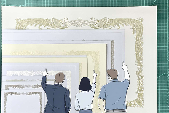 賞状作りで最初に迷う『賞状サイズ』の選び方ガイド